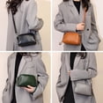 thumbnail image 2 of Small Crossbody Bags for Women Genuine Leather Wristlet Clutch Purses Crocodile Pattern Crossbody Purse, 2 of 7