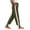 Army Green Pants for Women, variant on Cotton Linen Harem Pants Women Fashion Side Lace Patchwork Trousers Breathable Drawstring Elastic Waist Summer Casual Pant XXL