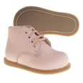 thumbnail image 2 of Josmo Logan Toddlers Leather Medium Width Walking Shoes, Pink, 4.5, 2 of 4