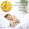 thumbnail image 3 of ZXCXRQFa Lemon Yellow Silent Non Ticking Wooden Clock 10 Inch, Round Wall Clock,Decorative for Living Room, Kitchen, Home,Bathroom, Bedroom, Office or School, 3 of 7