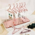 thumbnail image 6 of Hanging Hanger Shaped Personalized Earrings Earrings Acrylic Earrings Bracelets Choker Storage Display, 6 of 8