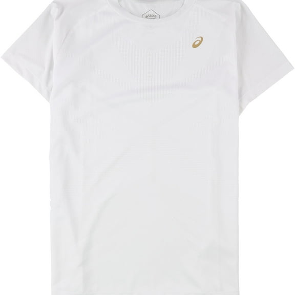 ASICS Womens Tennis Basic T-Shirt, White, Large