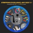 thumbnail image 4 of Manual Wire Stripper Machine, 0.08-1Inch Portable Copper Wire Stripper with Hand Crank, Wire Strippi, 4 of 5
