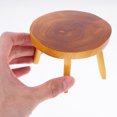thumbnail image 4 of OULII Mini Wooden Furniture 1 Set Round Edges Design For Birthday Collectors Living Room, 4 of 5