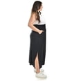 thumbnail image 2 of Maxi falda cintura smock Roman Fashion /Tallas Extras, 8300 (Negro) negro 38, 2 of 5