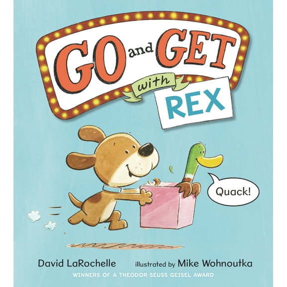 Pre-Owned Go and Get with Rex: (An Alphabet Game Story and Creative Letter Hunt Book for Reading Readiness for Kids Ages 4-8) (Hardcover) 1536222062 9781536222067