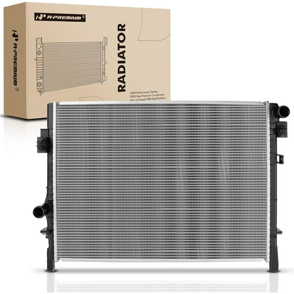 A-Premium Engine Coolant Radiator Assembly Compatible with Dodge Journey 2009-2020, Replace# 68038238AA, CH3010348