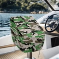 thumbnail image 3 of KUIFORTI Green Camo 2 Pack Boat Seat Cover Dustproof Pontoon Towel Seat Cover with Drawstring Weather Resistant Durable Helm Chair Protective Covers 23W x 21D x 24H Inch, 3 of 7