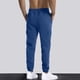 thumbnail image 4 of Pantalones largos para hombre, lisos, informales, con cintura elástica y bolsillos, deportivos, 4 of 8