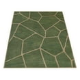 thumbnail image 4 of Rugsotic Carpets Hand Tufted Wool Eco-Friendly Area Rugs - 5'x8', Rectangle, Green, Modern Contemporary Design, High Pile Handmade Anti Skid Rugs for Living Room, Bed Room (K00692), 4 of 5