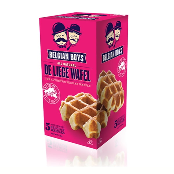 Belgian Boys De Liege Waffle 5Count 9.7 oz Bags Pack of 4