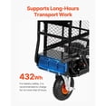 thumbnail image 3 of Heavy Duty Electric Utility Cart 500lbs Capacity 36V 432W Motor, 3 of 7