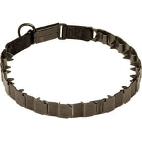 Herm Sprenger Neck Tech Stainless Steel Black Dog Pinch Collar - 50050 014 (57) - Size 24 inch (60 cm)