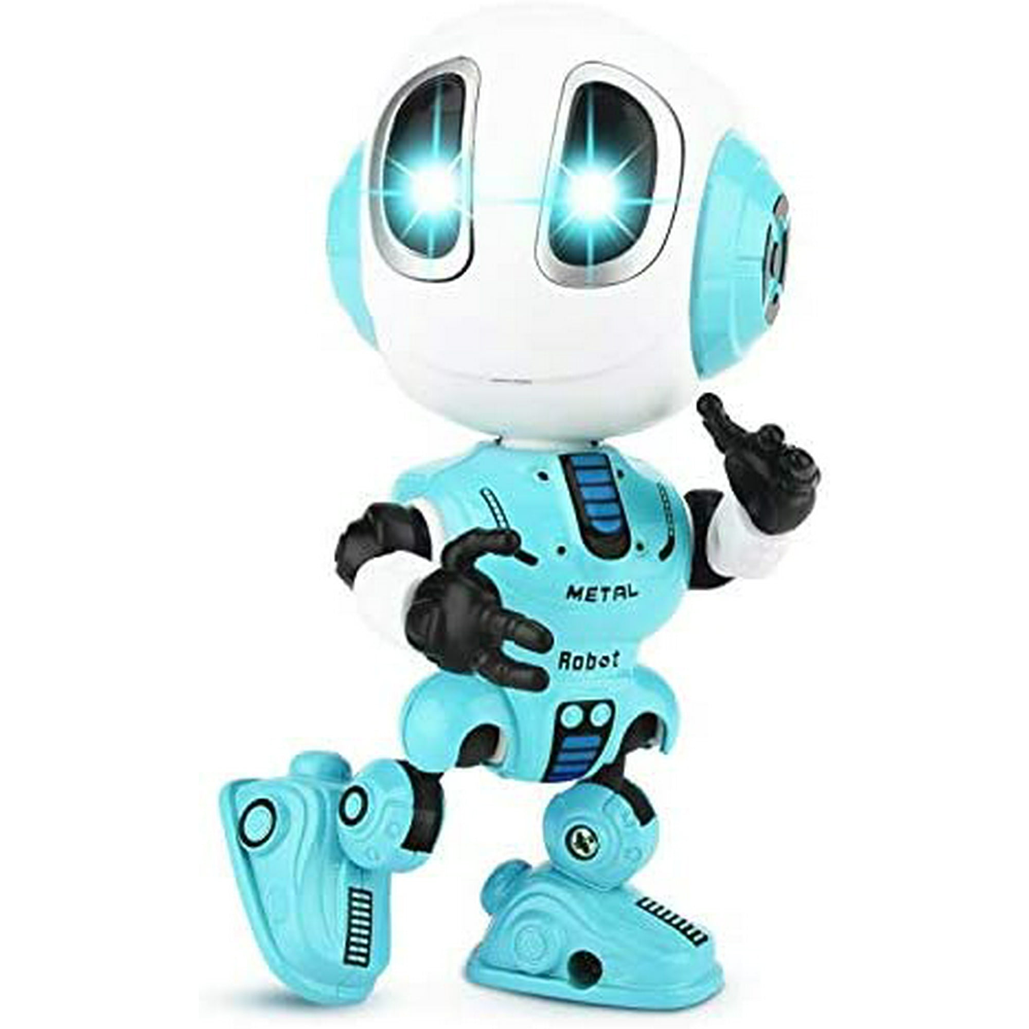 Robot Toy for Kids, Rechargeable Talking Robot for Boy and Girls, Voice Changer with LED Eye Light , Gift for Children Age 3 Years and Up - Blue | Walmart Canada Robot Toy for Kids, Rechargeable Talking Robot for Boy and Girls, Voice Changer with LED Eye Light , Gift for Children Age 3 Years and Up - Blue | Walmart Canada