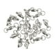 thumbnail image 1 of 20 anillos giratorios con rodamientos de bolas para pesca en agua salada, resistentes, 0#, 1 of 8