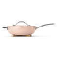 thumbnail image 3 of All in One Plus Pan, 5 Quart Aluminum Ceramic Non Stick - Blush, 3 of 12