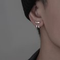 thumbnail image 2 of LYMAYTER Stud Earrings Ear Studs - Punk Hip Hop, Detachable, for Men, 2 of 7