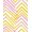 Pink, Pattern 1, variant on ODIKA 4' x 6' Machine Washable Non-Slip Area Rug, Geometric Diamond High Traffic Rug, Beige, 532171