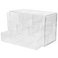 thumbnail image 4 of MOVTOTOP Transparent PS Material Stackable Jewelry Storage Drawers for Tissue Storage Small Items Organizer 6.3 x 4.3 inches, 4 of 7