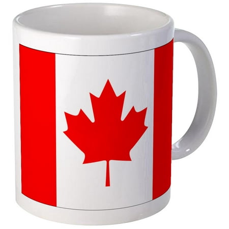 CafePress - Canadian Flag Mug - Unique Coffee Mug, Coffee Cup