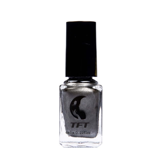 Penkiiy Stainless Steel Mirror Nail Polish, 6ml Metallic Chrome Mirror Effect Sexy Nail Art Polish Varnish Manicure Tool 17 Colors