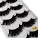 thumbnail image 5 of Pestañas naturales, pestañas postizas, pestañas cortas, pestañas postizas de visón tenues, 5 pares de pestañas postizas gruesas naturales, pestañas postizas, extensiones de maquillaje, pestañas postiz, 5 of 5