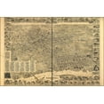 thumbnail image 1 of 24"x36" Gallery Poster, map of Elizabeth new jersey 1898, 1 of 1