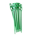 thumbnail image 4 of PPgejGEK 100PCS Multipurpose Green Plant Ties 5.1/9 Inch Garden Binding Strap Horticultural Training Wire for Trees Vines Outdoor Indoor Use Flexible Durable Plastic Fasteners, 4 of 6