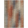 thumbnail image 2 of Addison Rugs Chantille Indoor/Outdoor Transitional Stripes Khaki Machine Washable Rectangle Rug, 3' x 5', 2 of 8