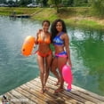 thumbnail image 3 of New Wave Swim Buoy Lightweight Swim Bubble, Pink, 8 oz, 3 of 9