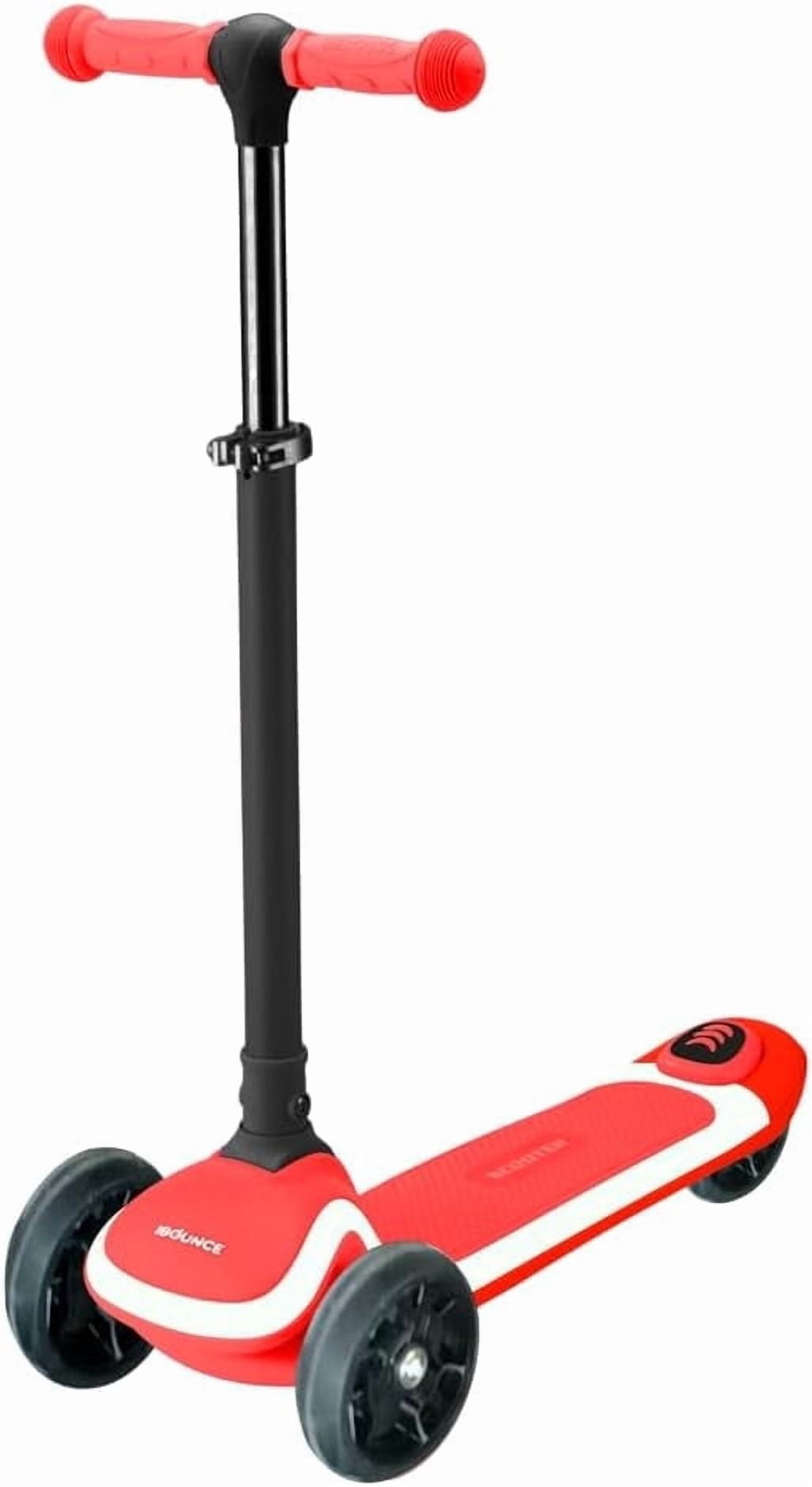 New Bounce GoScoot Max, 3 Wheel Kick Scooter for Little Kids and