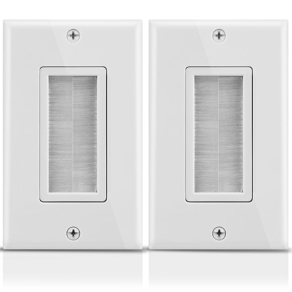 Wall Plate Cable Pass Through