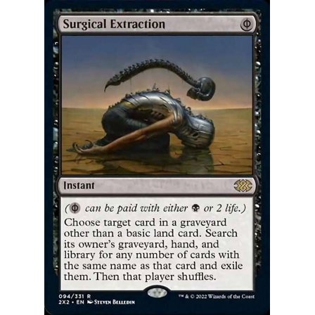 MtG Double Masters 2022 Rare Surgical Extraction #94