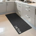 thumbnail image 4 of TIMIFIS Bathroom Rugs Kitchen Specific Floor Mat Non Slip Dirt Resist Oil Resist Erasable Non Washable Household Water Absorbing Foot Mat Striped Entry Foot Mat Bath Mat, 4 of 6