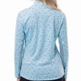 thumbnail image 3 of SanSoleil Solcool Hot Toddy Print Blue Multi Outerwear Women XXL, 3 of 4