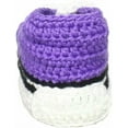 thumbnail image 5 of Jefferies Socks Unisex Newborn High Top Crochet Sneaker Bootie 1 Pair, 5 of 5