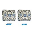 thumbnail image 7 of FORMRS 15-15.6 inch Laptop Sleeve Case Soft Carrying Quilted Computer Bag Cover, Blue Floral, 7 of 7