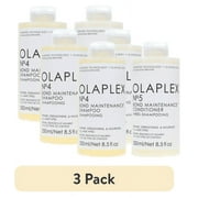 (3 pack) Olaplex Bond Maintenance No. 4 Shampoo & No. 5 Conditioner, 8.5 oz Combo Pack