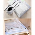 thumbnail image 4 of Daxin Laundry Mesh Polyester Bags Washing Clothes Travel Storage Zip Bag Wash Bra Stockings And Underwear High-end Elegant Gray Zipper, 4 of 6