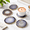 Gray-3.5-4", variant on Blue Agate Coasters Set Of 4 Large Geode Coaster For Drinks 4.5"-4"stone Stone Slices Cup Mat Home Decor By Suitable Coffee Table