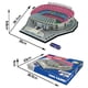 thumbnail image 5 of Rompecabezas ensamblado modelo de campo de fútbol Copa del Mundo DIY ensamblaje rompecabezas 3D juguete regalo hecho a mano, 5 of 5