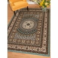 thumbnail image 2 of Bloomsbury Market Ravenstein Jaipur Blue/Brown Area Rug, 2 of 5
