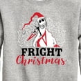 thumbnail image 3 of The Nightmare Before Christmas - Fright Christmas - Toddler And Youth Crewneck Fleece Sweatshirt, 3 of 5