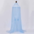 thumbnail image 2 of Mosquitera infantil con forma de cúpula, tienda de campaña, dosel para cama, mosquitera, ropa de cama con encaje redondo, casa de juegos para bebés, niños y niñas, color rosa, 2 of 5