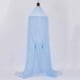 thumbnail image 2 of Mosquitera infantil con forma de cúpula, tienda de campaña, dosel para cama, mosquitera, ropa de cama con encaje redondo, casa de juegos para bebés, niños y niñas, color rosa, 2 of 5