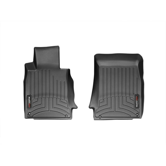WeatherTech Custom Fit FloorLiners compatible with BMW 528i, 525i, 540i, M5, 530i - 1st Row (Driver & Passenger), Black