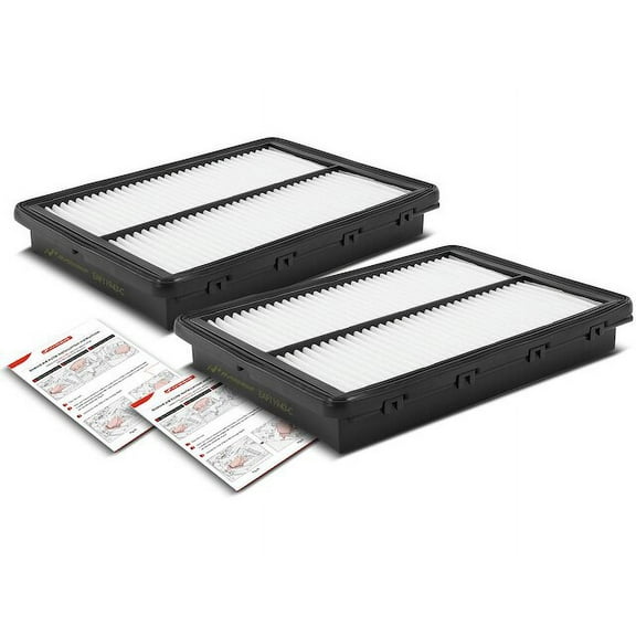 Air Filter Set 2 - Compatible with 2020 - 2022 Kia Telluride 3.8L V6 2021