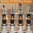 thumbnail image 6 of 12 Pack Liquor Pour Spout Adapters, Pour Spouts for Large Neck Liquor Bottles, for Alcohol Olive Oil Up to 25 mm Neck, 6 of 6