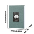 thumbnail image 7 of Feledorashia Photo Album 4x6 with 300/200 Pockets - Slip-in Picture Albums, Linen Cover Memory Book with Front Window, Page Vertical Photo Book for Wedding, Family, Anniversare, Baby, Vacation, 7 of 7