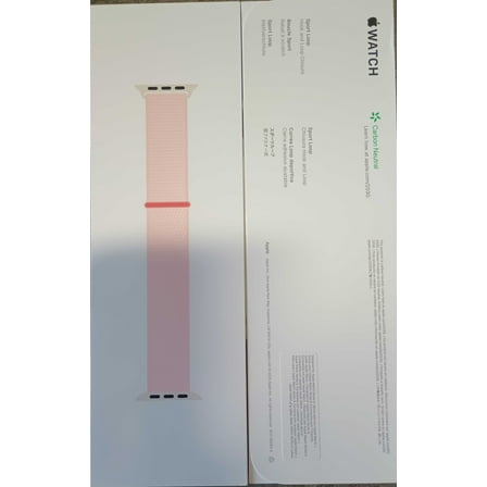 Genuine Apple Watch Tornado Sport loop Band(41mm)Light Pink (Fits 130–180mm wrists)